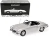Minichamps 1955 Mercedes-benz 190 Sl (w121) Silver 1/18 Diecast Model Car By