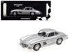 Minichamps 1955 Mercedes Benz 300 Sl (w198) Silver Limited Edition To 600 Pieces Worldwide 1/18 Diecast Model C