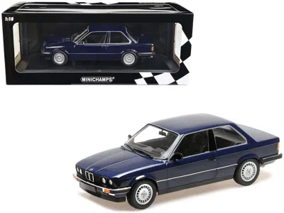 Minichamps 1982 Bmw 323i Saturn Blue 1/18 Diecast Model Car By