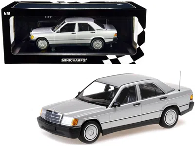 Minichamps 1982 Mercedes Benz 190e (w201) Silver Metallic Limited Edition To 504 Pieces Worldwide 1/18 Diecast