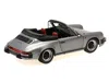 Minichamps 1983 Porsche 911 Carrera Cabriolet 3.2 Gray Metallic 1/18 Diecast Model Car By