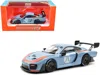 Minichamps 2018 Porsche 935/19 #70 Light Blue With Orange Accents 1/64 Diecast Model Car By
