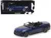 Minichamps 2021 Bmw M4 Cabriolet Matt Blue Metallic Limited Edition To 438 Pieces Worldwide 1/18 Diecast Model