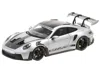 Minichamps 2023 Porsche 911 (992) Gt3 Rs "weissach Package" Silver Metallic Limited Edition To 333 Pieces World