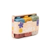 Miniland 6 Stackable Rubber Cubs In Multi