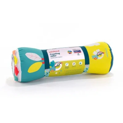 Miniland Kids'  Feel To Learn Crawling Roller Tummy Time Toy In Yellow