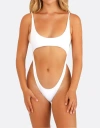 Minimale Animale Dynamo One Piece Swimsuit In White