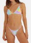 Minimale Animale Matrix Lucid Bikini Top In Multi
