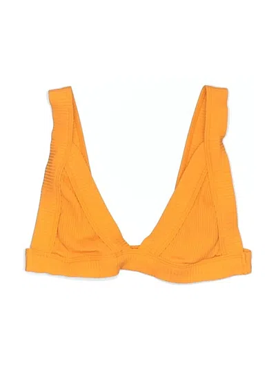 Pre-owned Minimale Animale Swimsuit Top Orange Swimwear