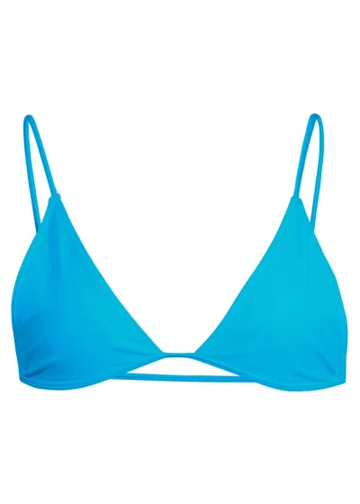 Minimale Animale Women's Lucid Bikini Top - Capri Blue