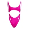 Minimale Animale Women's Pink / Purple Dynamo One Piece Swimsuit - Grenada Hot Pink In Pink/purple