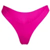 Minimale Animale Women's Pink / Purple Wall Street Brief Bikini Bottom - Grenada Hot Pink In Pink/purple