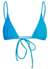 Minimale Animale Women's Sacred Tie Back Tassel Bikini Top - Capri Blue