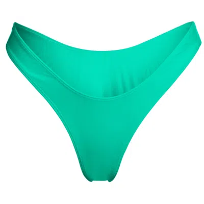 Minimale Animale Women's Wall Street Brief Bikini Bottom - Jungle Green
