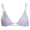 Minimale Animale Women's Lucid Bikini Top - Sunblock White In White