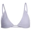 Minimale Animale Women's Mirage Bikini Top - Sunblock White In White