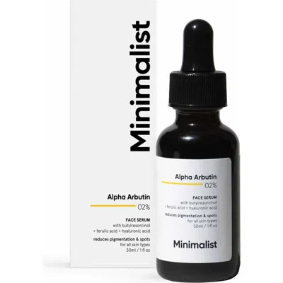 Minimalist Alpha Arbutin 02% Face Serum