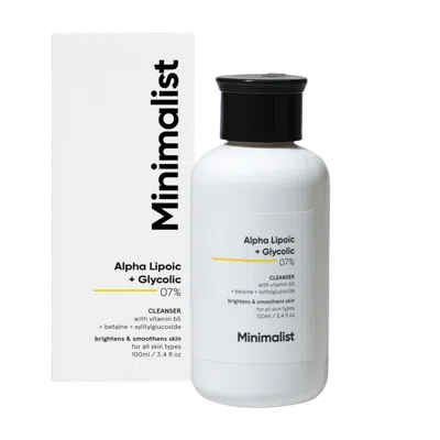 Minimalist Alpha Lipoic + Glycolic 7% Cleanser