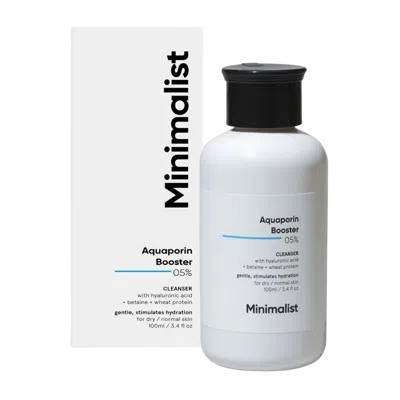 Minimalist Aquaporin Booster 5% Cleanser In Transparent