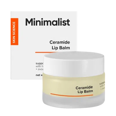 Minimalist Ceramide Lip Balm In Transparent