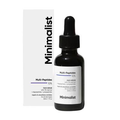 Minimalist Multi Peptides 10% Face Serum
