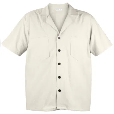 Minimalist The Label Neutrals Men's Harry Casual Shirt In Black