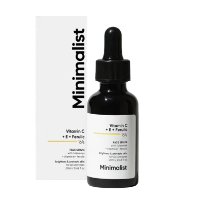 Minimalist Vitamin C + Vitamin E + Ferulic 16% Face Serum
