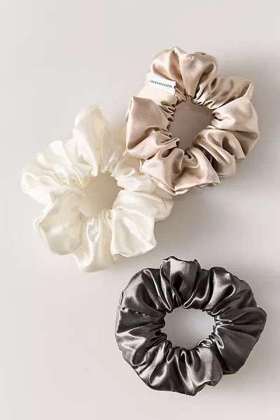 Minimalista The Hya Large Scrunchie Set In Sand
