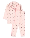 Minimoi 2 Piece Baby Girl Dreams Pointelle Pajama Set In Multi