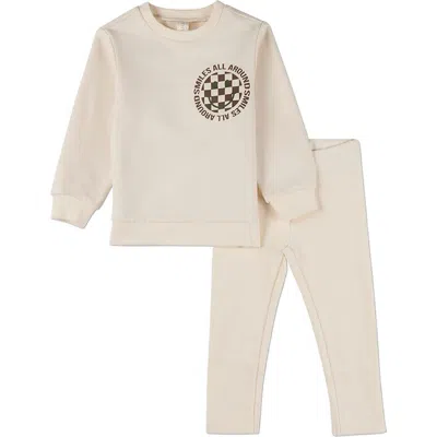 Minimoi Kids'  2 Piece Smiles All Around Play Set In Neutral