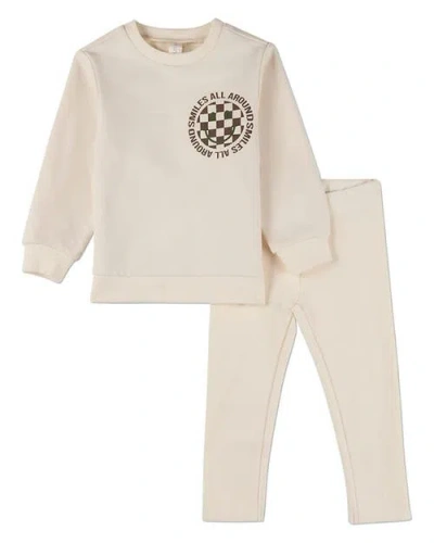 Minimoi Kids'  2 Piece Smiles All Around Play Set In Neutral