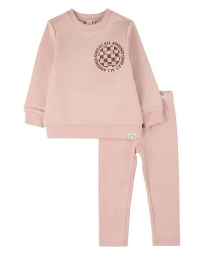 Minimoi Kids'  2 Piece Smiles All Around Play Set In Pink