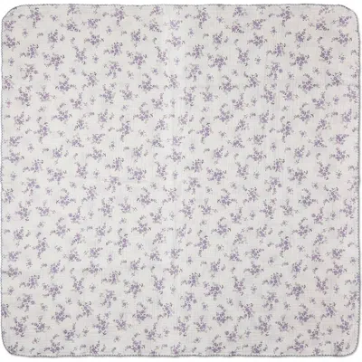 Minimoi Babies'  Abigail Cotton Swaddle Blanket In White