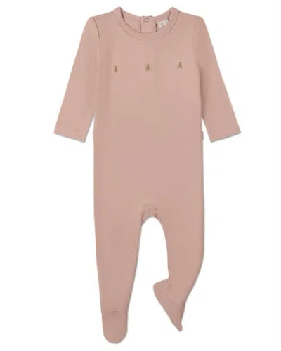 Minimoi Kids'  Baby And Toddler Rayon Footie In Pink