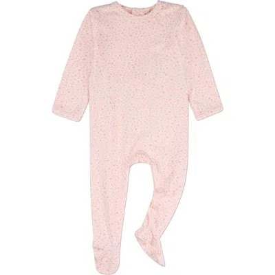 Minimoi Kids'  Baby Constellations In The Night Sky Footie In Pink