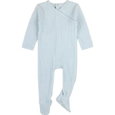 Minimoi Kids'  Baby Delicate Footie In Blue