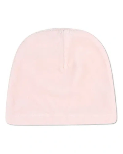 Minimoi Kids'  Baby Ultra-plush Velour Beanie In Pink
