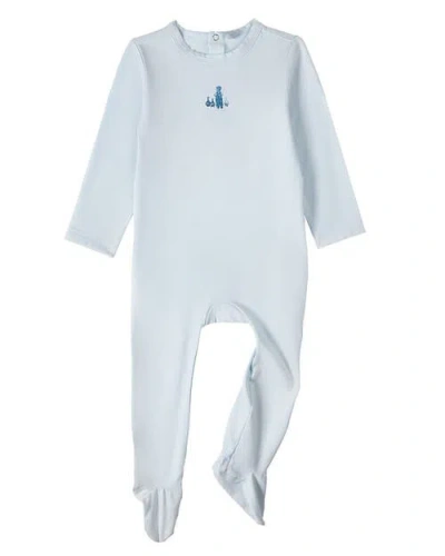 Minimoi Kids Boy And His Waddling Ducks Cotton Rich Footie In Multi