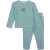Minimoi Mini-stripe Generation Pajama Set In Multi