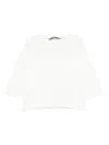 Minimu' 3/4-sleeve Top In White