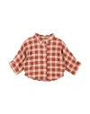 Minimu' Toddler Girl Shirt Rust Size 4 Viscose, Recycled Polyester In Red