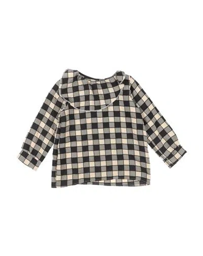 Minimu' Babies'  Toddler Girl Top Beige Size 4 Cotton, Elastane