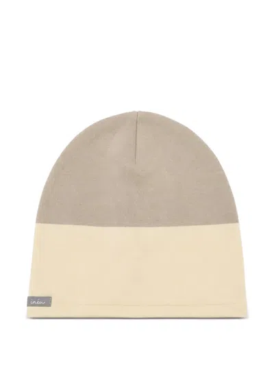 Minimu' Babies' Two-tone Beanie Hat In Neutral