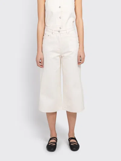 Minimum Caroline Culotte Jean In White