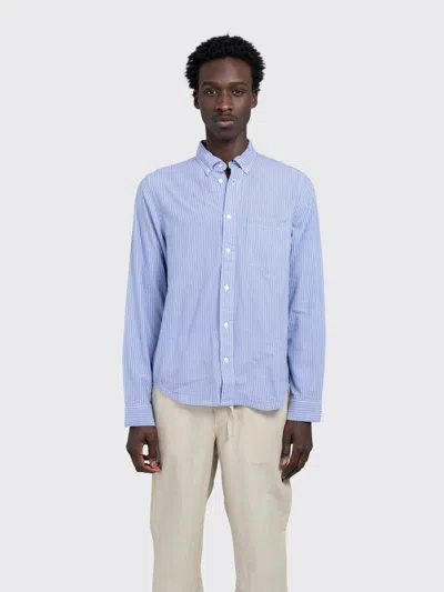 Minimum Colt Striped Reg Shirt In Blue