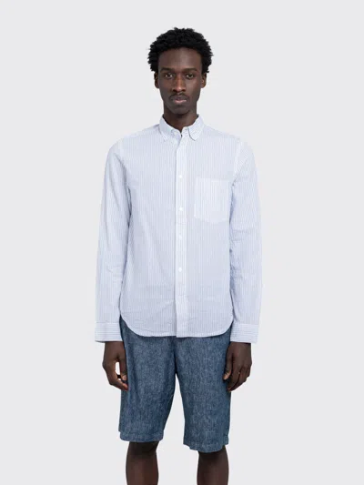 Minimum Colt Striped Reg Shirt In White