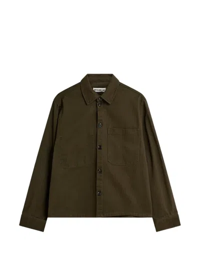 Minimum Damien Pocket Shirt In Green