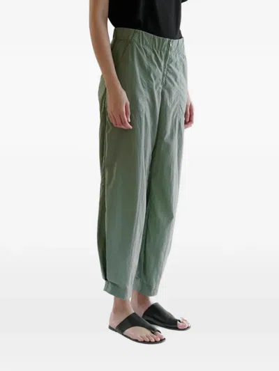 Minimum Elasticated-waistband Trousers In Green