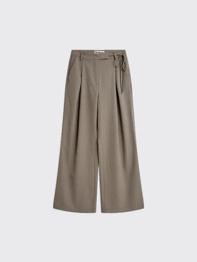Minimum Gunli High Waist Pant In Gray