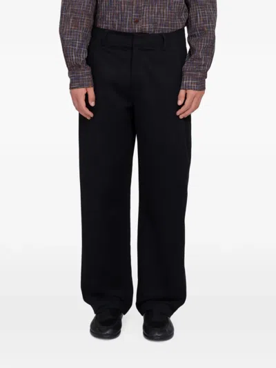 Minimum Julian Wide-leg Trousers In Transparent